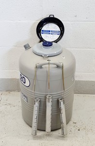 Thumbnail image of Statebourne Bio 20 Liquid Nitrogen Storage Dewar Tank Lab