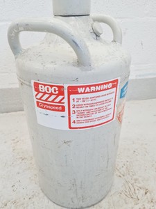 Thumbnail image of Union Carbide Liquified Gas Container Liquid Nitrogen Dewar Lab