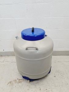 Thumbnail image of Statebourne Cryogenics Biorack 3000 Liquid Nitrogen Storage Dewar Tank Lab