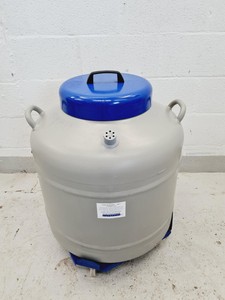 Thumbnail image of Statebourne Cryogenics Biorack 3000 Liquid Nitrogen Storage Dewar Tank Lab