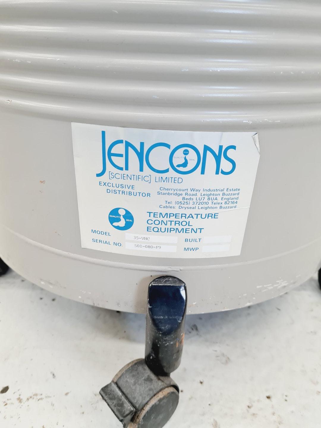 Image of Taylor Wharton Liquid Nitrogen Cryogenic Storage Dewar 35VHC (35L) Lab