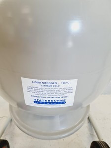 Thumbnail image of Statebourne Cryolab 25 Liquid Nitrogen Dispensing Dewar w/ Trolley