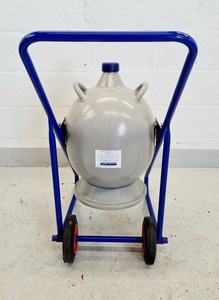 Thumbnail image of Statebourne Cryolab 25 Liquid Nitrogen  Dewar w/ Trolley Lab