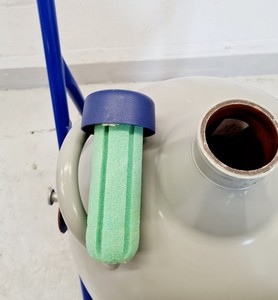 Thumbnail image of Statebourne Cryolab 25 Liquid Nitrogen  Dewar w/ Trolley Lab
