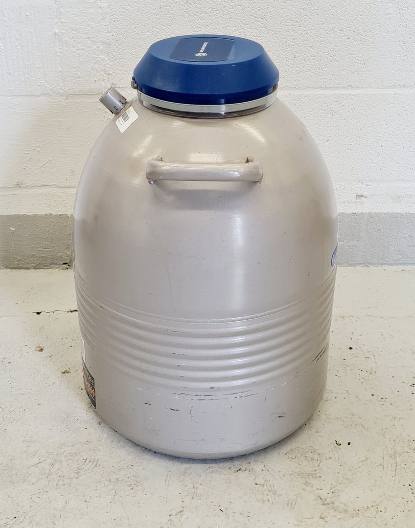 Image of Taylor-Wharton HC34 Sample Storage Liquid Nitrogen Dewar Tank
