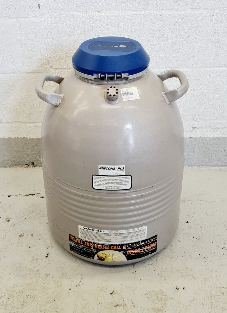 Image of Taylor-Wharton HC34 Sample Storage Liquid Nitrogen Dewar Tank
