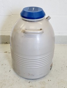 Thumbnail image of Taylor-Wharton HC34 Sample Storage Liquid Nitrogen Dewar Tank