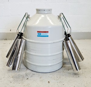 Thumbnail image of Union Carbide Liquid Nitrogen Refrigerator Sample Storage Dewar Tank