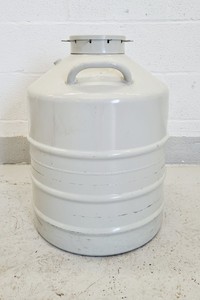 Thumbnail image of Union Carbide Liquid Nitrogen Refrigerator Sample Storage Dewar Tank
