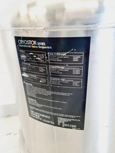 Thumbnail image of Statebourne Cryostor 120 Liquid Nitrogen Pressure Storage Tank 120l Lab