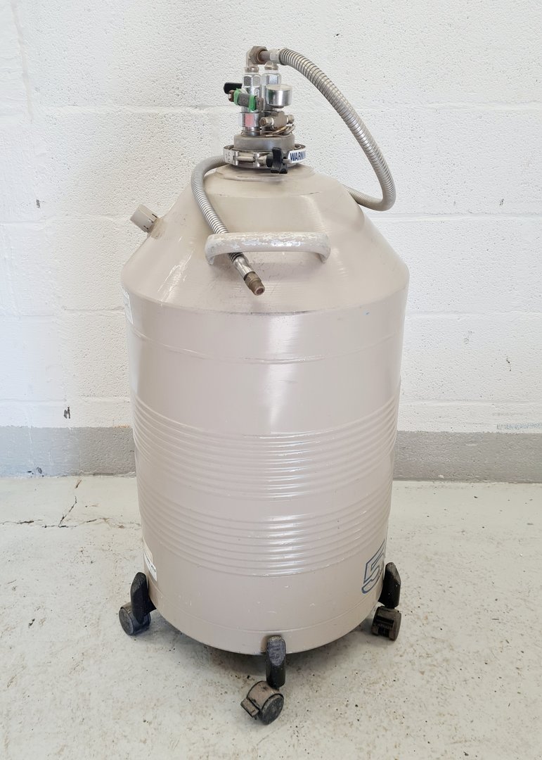 Image of Taylor Wharton 50LD Liquid Nitrogen Storage Dispensing Dewar Tank Spares/Repairs
