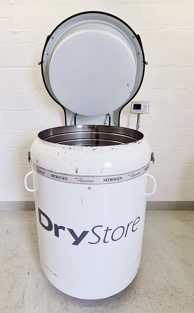 Image of BOC CRYOSPEED DryStore 23 Liquid Nitrogen Sample Storage Dewar Faulty