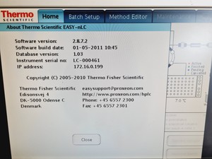 Thumbnail image of Thermo Scientific Easy-nLC II Nano-flow Liquid Chromatography System Lab