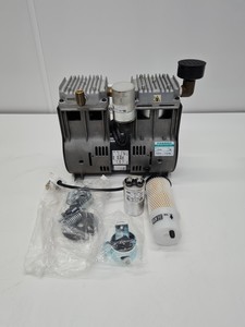 Thumbnail image of Thomas Compressor Vacuum Pump Model No. 2750TGHI52/48-402 I