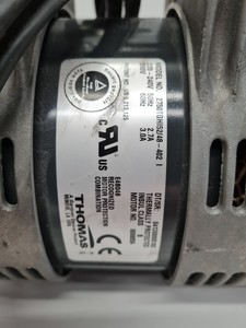 Thumbnail image of Thomas Compressor Vacuum Pump Model No. 2750TGHI52/48-402 I