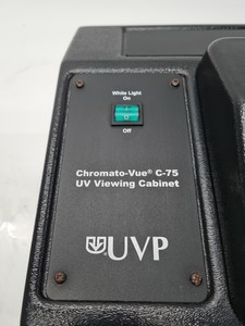 Thumbnail image of UVP Chromato-Vue C-75 UV Viewing Cabinet Lab