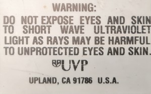 Thumbnail image of UVP Chromato-Vue C-75 UV Viewing Cabinet Lab