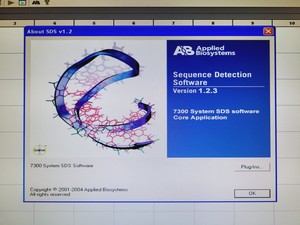 Thumbnail image of Applied Biosystems 7300 Real Time PCR System with PC & Software Lab