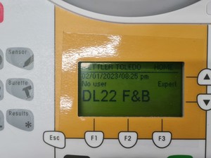 Thumbnail image of Mettler Toledo DL22 F&B: Food & Beverage Analyzer Titrator Lab