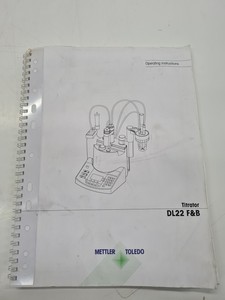 Thumbnail image of Mettler Toledo DL22 F&B: Food & Beverage Analyzer Titrator Lab