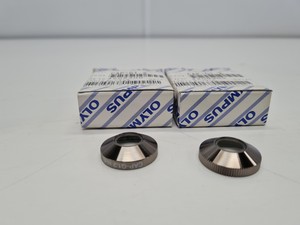 Thumbnail image of Pair of Olympus Correction Caps Cap-G1.2 LCPlanFL Objectives Lab