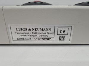 Thumbnail image of 3 x Luigs & Neumann LN- Mini 25 Micromanipulators & LN Mini/Comb Controller Lab