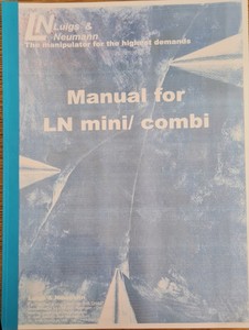 Thumbnail image of 3 x Luigs & Neumann LN- Mini 25 Micromanipulators & LN Mini/Comb Controller Lab