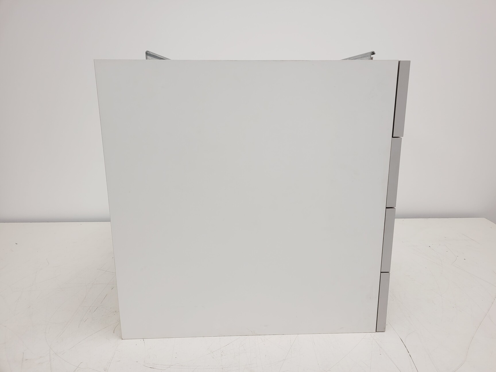 Image of Set of Grey Lab Drawers & Cupboards/Cabinets 