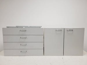 Thumbnail image of Set of Grey Lab Drawers & Cupboards/Cabinets 