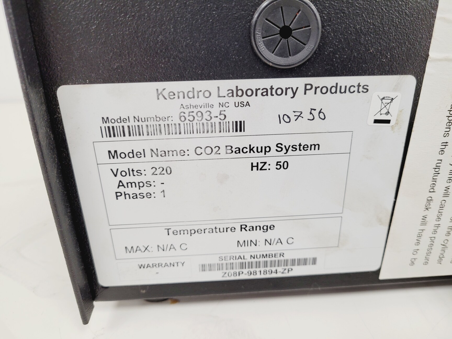 Image of Kendro Revco Ultra Low Temperature Freezer ULT1386-3-V39 Lab Spares/Repairs