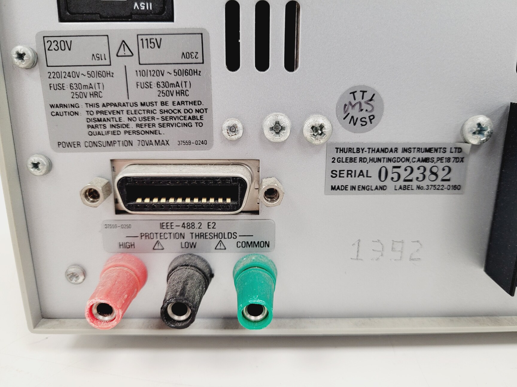 Image of Thurlby/Thandar TG1304 Programable Function Generator Lab