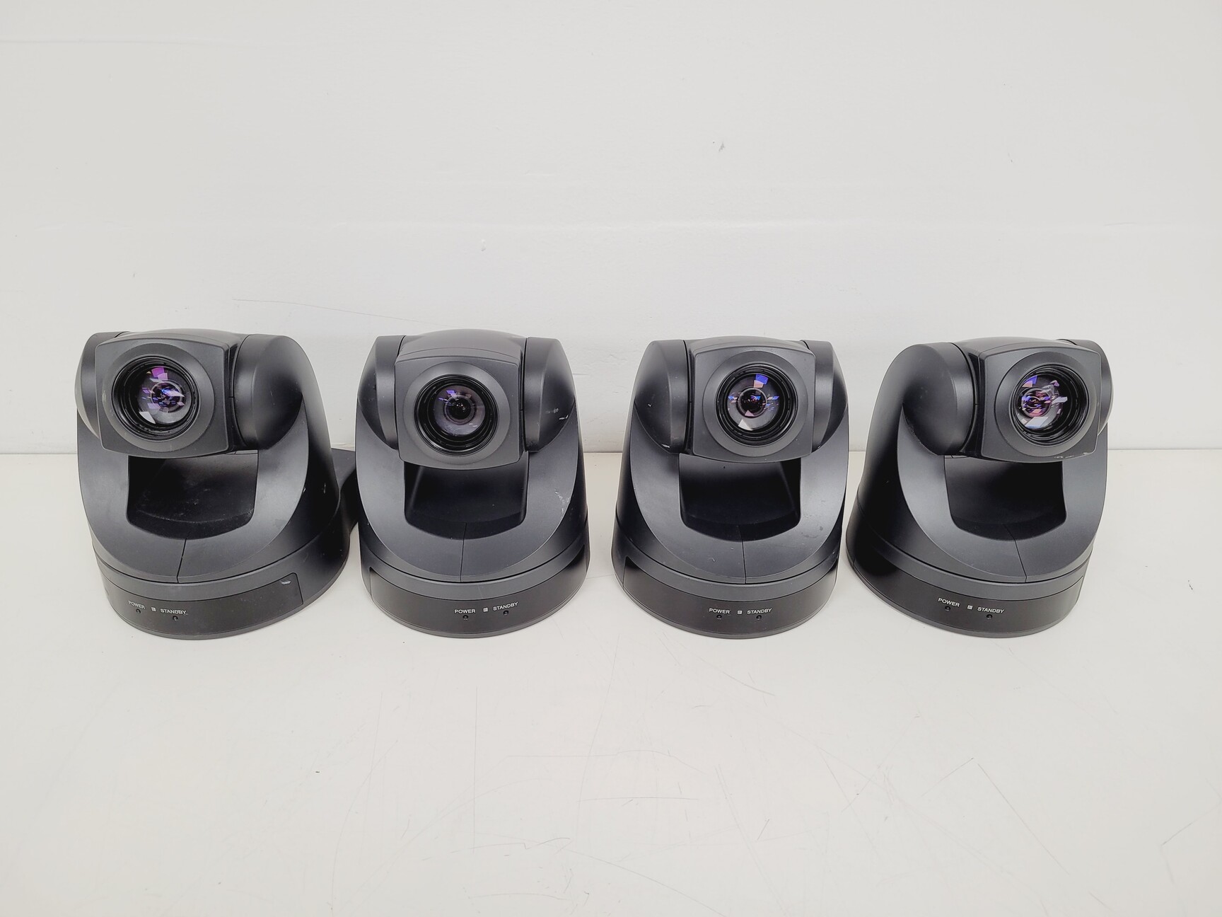 Image of 4 x Sony Colour Video Conferencing Cameras Model - EVI-D70P