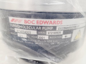 Thumbnail image of Boc Edwards Turbomolecular Pump  Model - EXT250H/ISO100 HP Lab