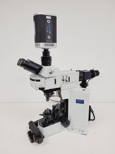 Thumbnail image of Olympus BX51WIF Fluorescence Microscope System w/ Newport Optics Table Lab