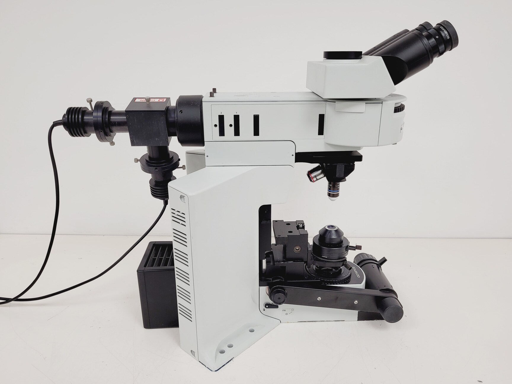 Image of Olympus BX51WIF Fluorescence Microscope System w/ Newport Optics Table Lab