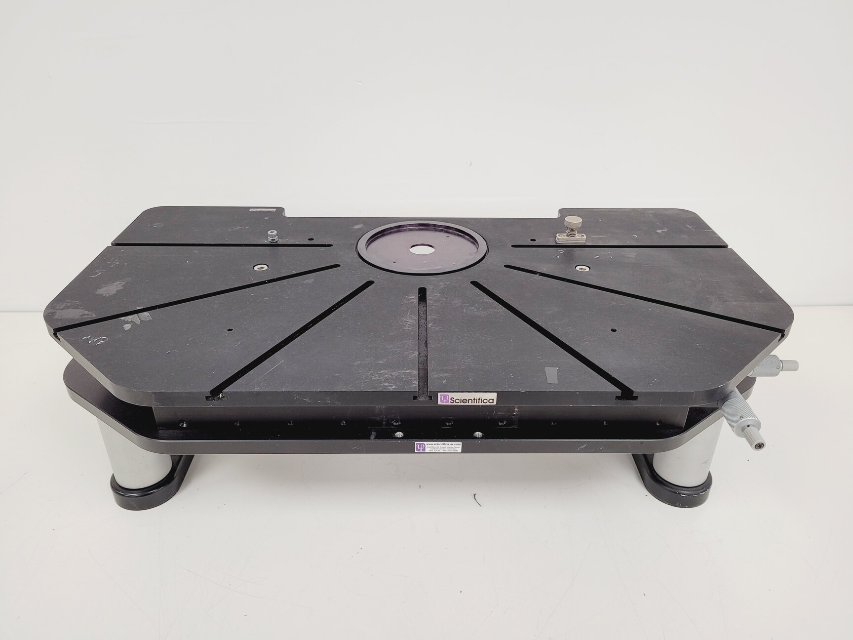 Image of Olympus BX51WIF Fluorescence Microscope System w/ Newport Optics Table Lab