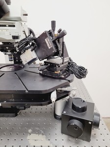 Thumbnail image of Olympus BX51WIF Fluorescence Microscope System w/ Newport Optics Table Lab