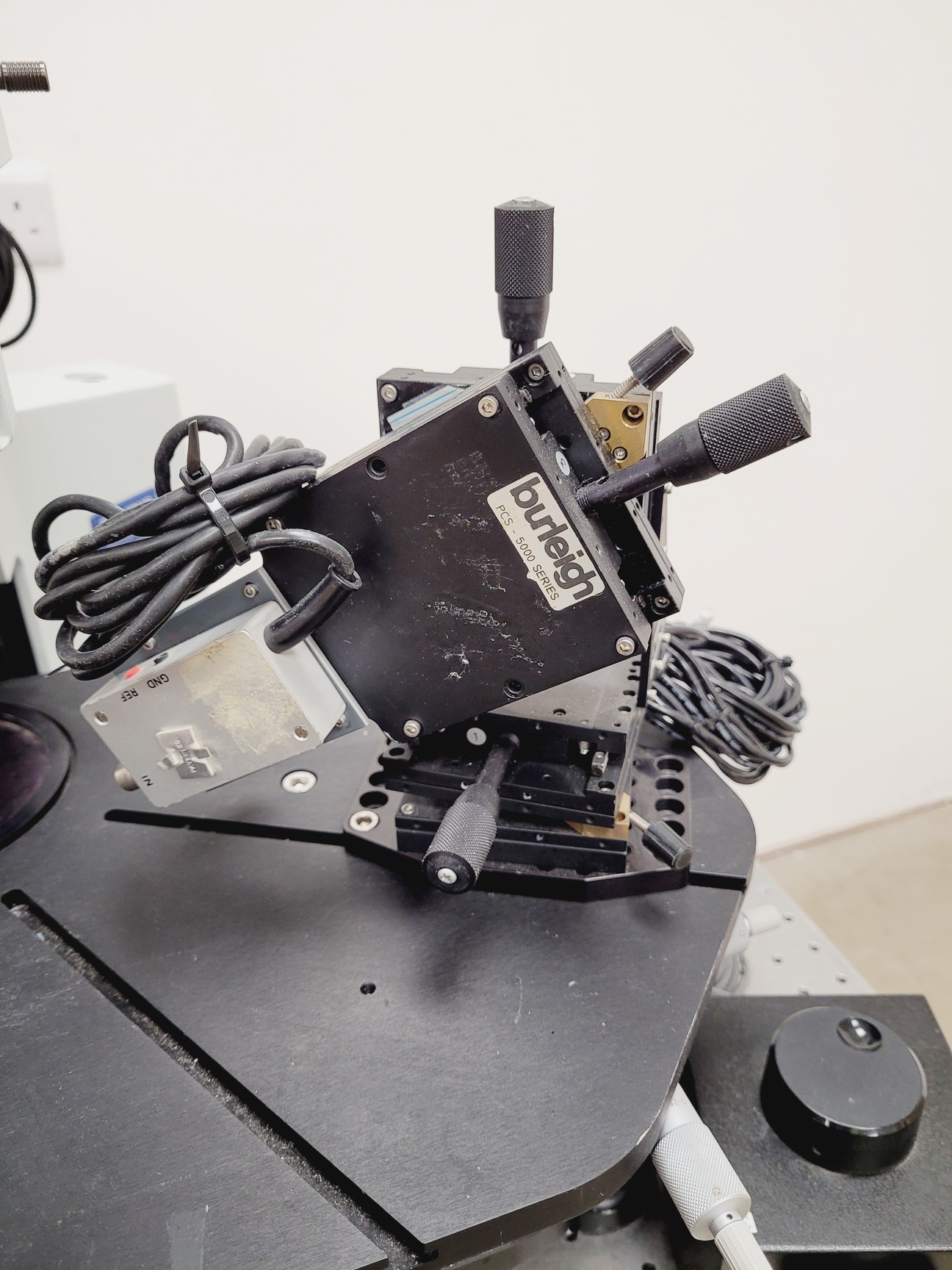 Image of Olympus BX51WIF Fluorescence Microscope System w/ Newport Optics Table Lab