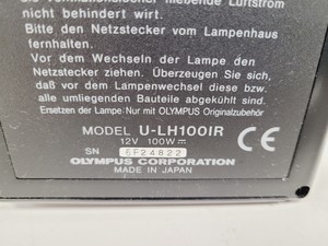 Thumbnail image of Olympus BX51WIF Fluorescence Microscope System w/ Newport Optics Table Lab