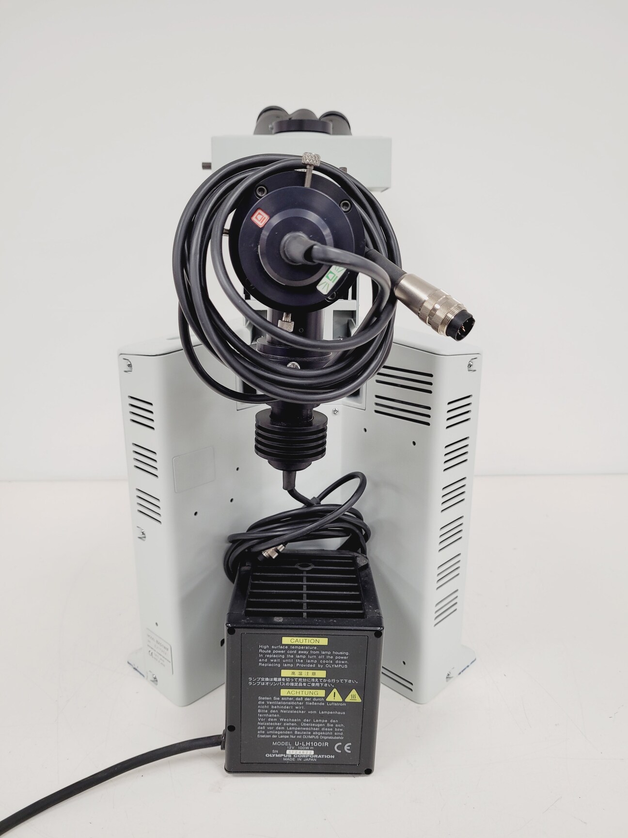 Image of Olympus BX51WIF Fluorescence Microscope System w/ Newport Optics Table Lab