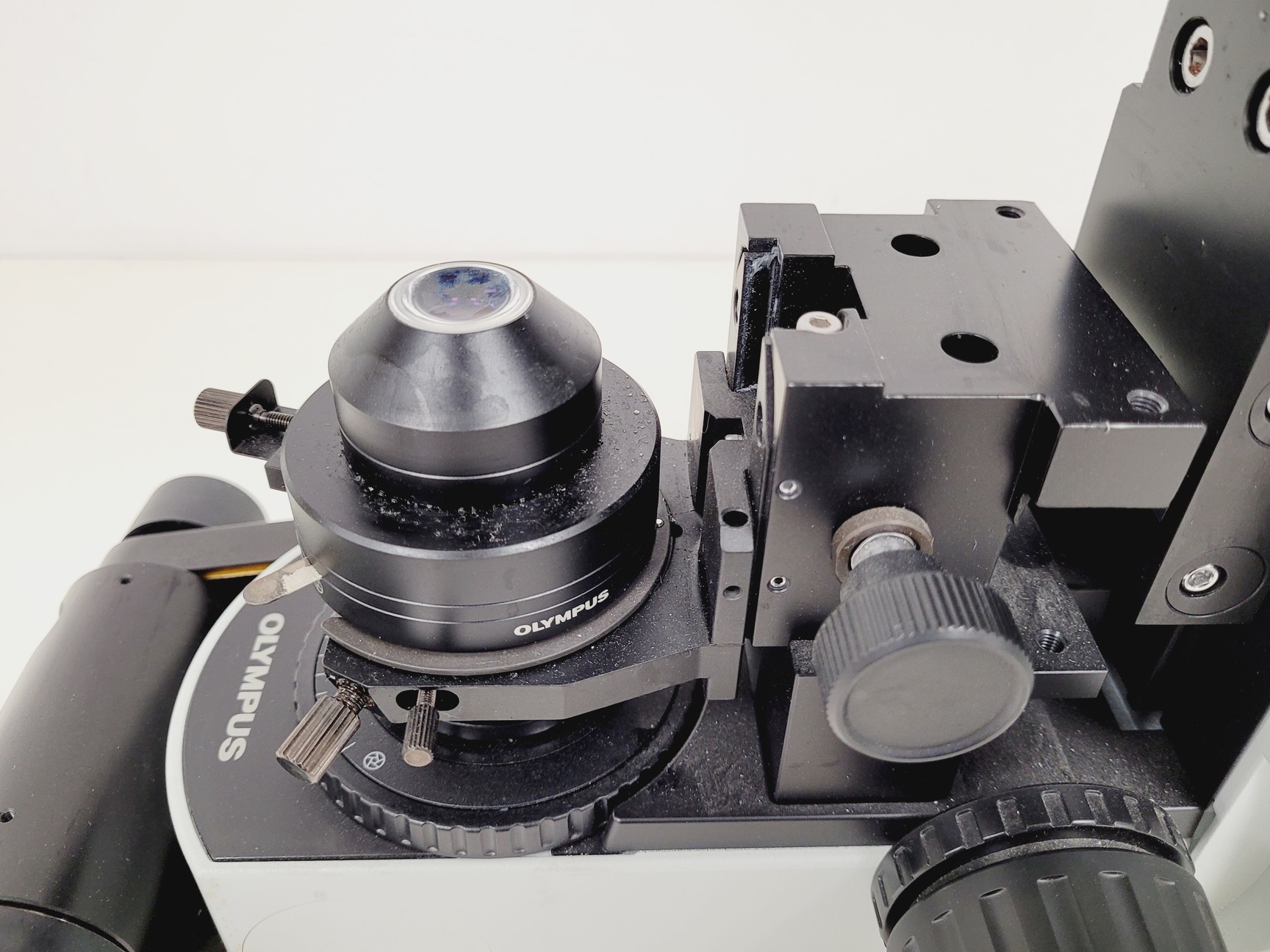Image of Olympus BX51WIF Fluorescence Microscope System w/ Newport Optics Table Lab