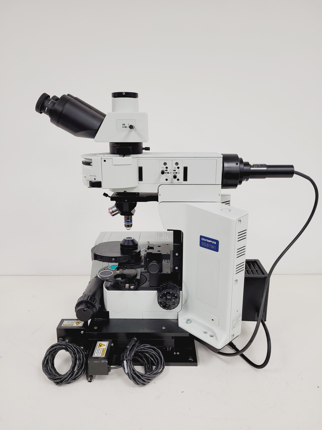 Image of Olympus BX51WIF Fluorescence Microscope System with ThorLabs Optics Table Lab