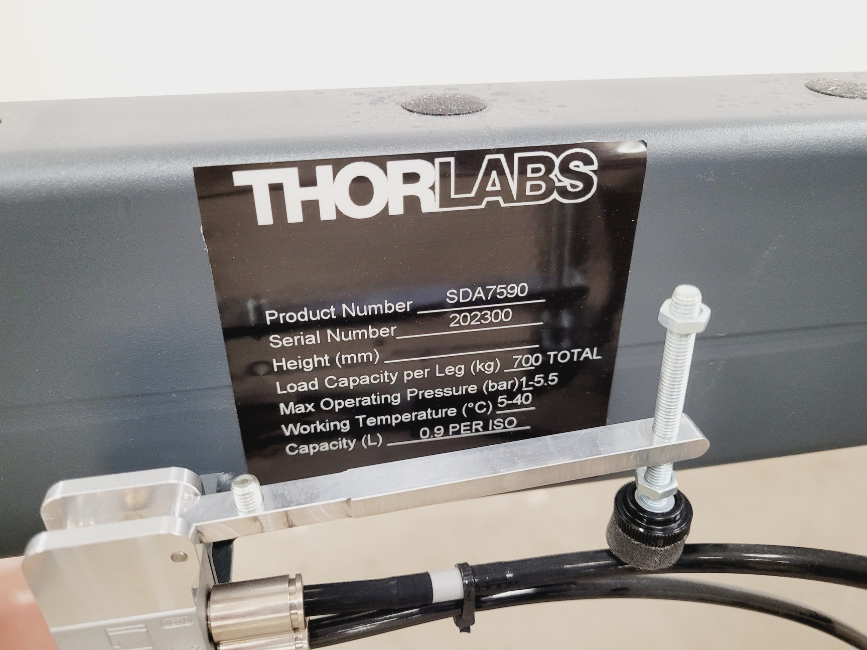 Image of Olympus BX51WIF Fluorescence Microscope System with ThorLabs Optics Table Lab