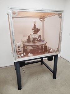 Thumbnail image of Olympus BX51WIF Fluorescence Microscope System with ThorLabs Optics Table Lab