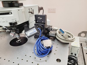 Thumbnail image of Olympus BX51WIF Fluorescence Microscope System with ThorLabs Optics Table Lab