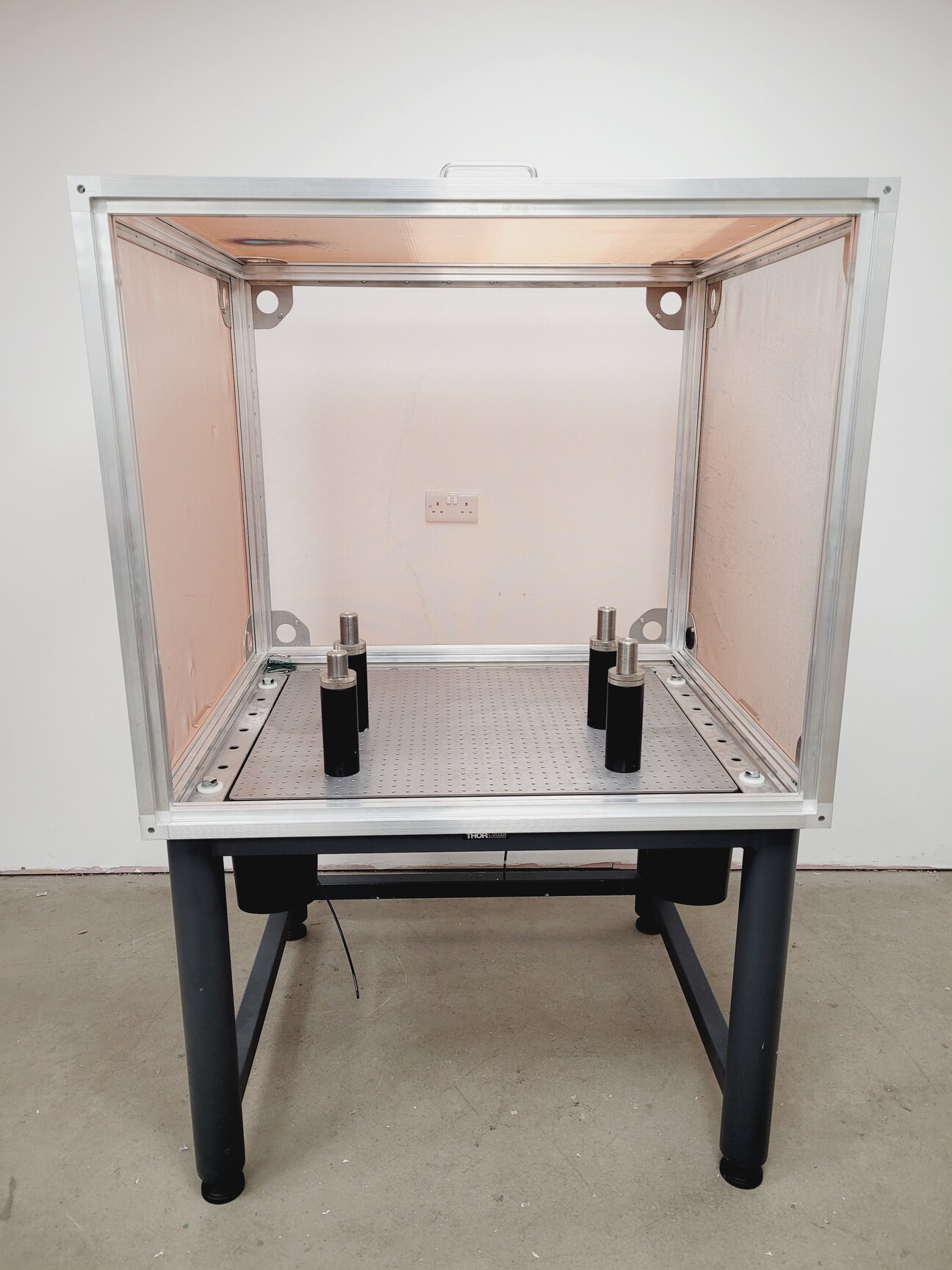 Image of Olympus BX51WIF Fluorescence Microscope System with ThorLabs Optics Table Lab