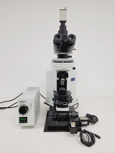 Thumbnail image of Olympus BX51WIF Fluorescence Microscope System with ThorLabs Optics Table Lab