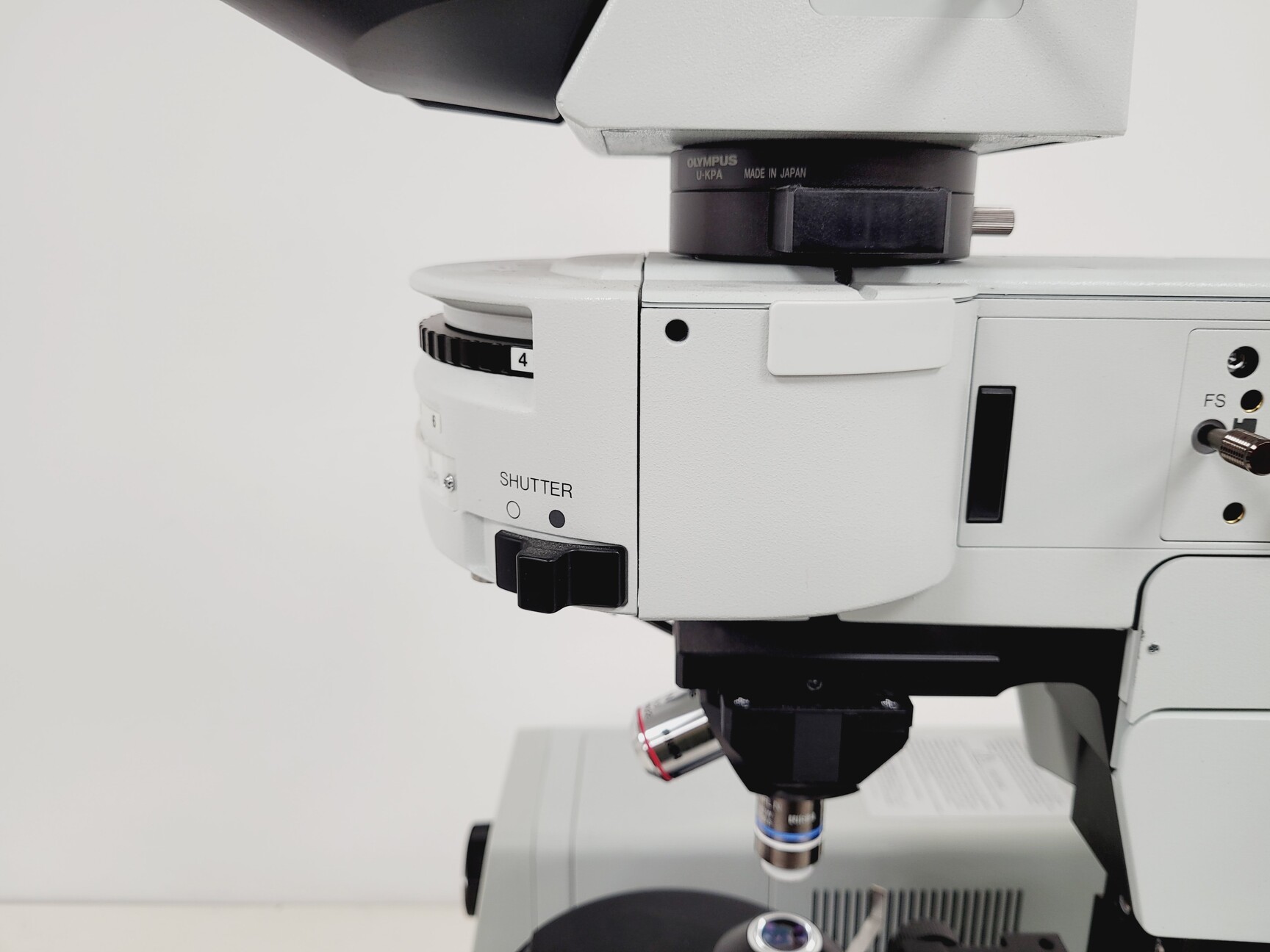 Image of Olympus BX51WIF Fluorescence Microscope System with ThorLabs Optics Table Lab