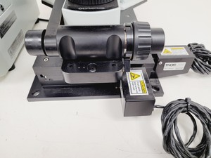 Thumbnail image of Olympus BX51WIF Fluorescence Microscope System with ThorLabs Optics Table Lab
