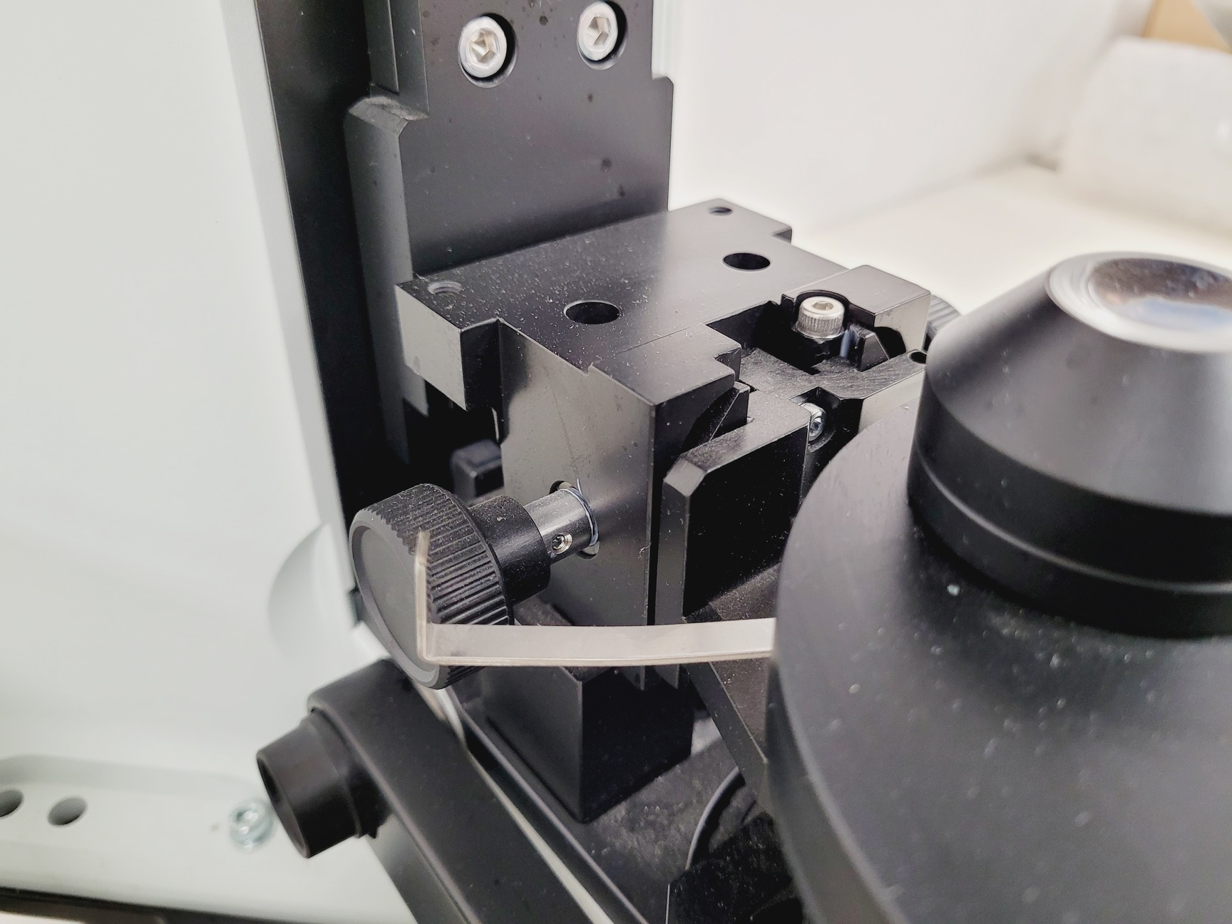 Image of Olympus BX51WIF Fluorescence Microscope System with ThorLabs Optics Table Lab